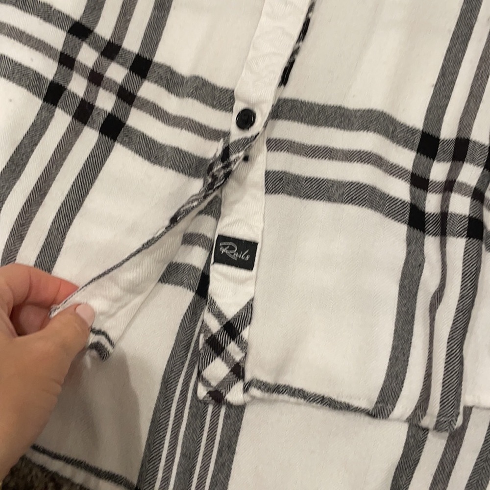 Rails plaid button down - Picture 3 of 3